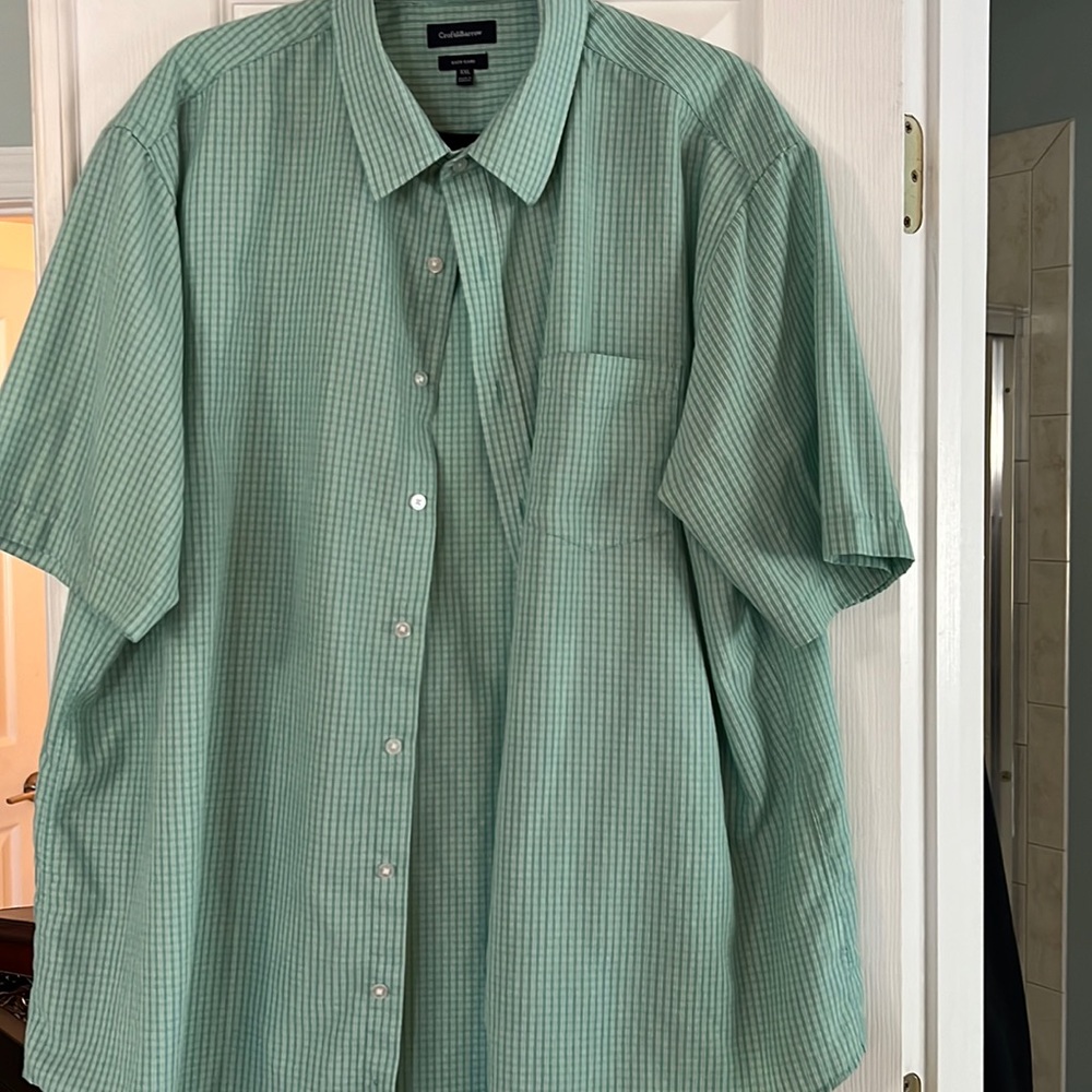 Men’s shirt sleeve button down, 2xl